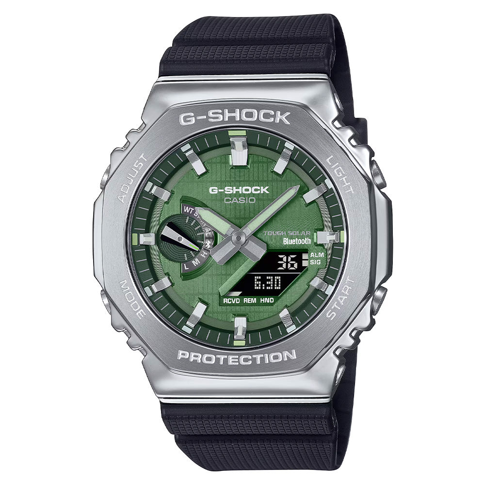 Casio G-Shock 2100 Steel - Green Dial