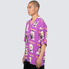 Pleasures Head Woven Button Down