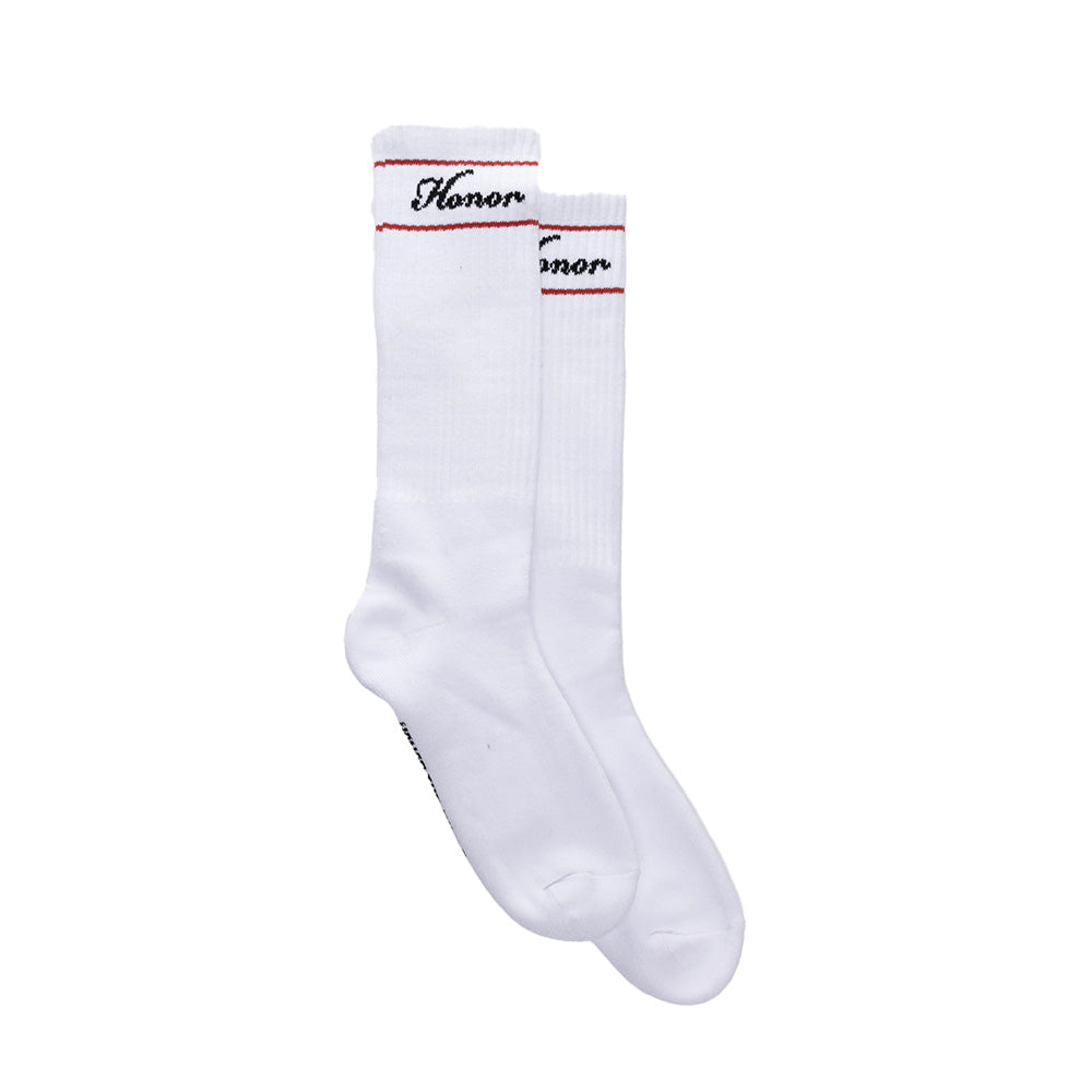 Honor The Gift Striped Ribbed Crew Socks
