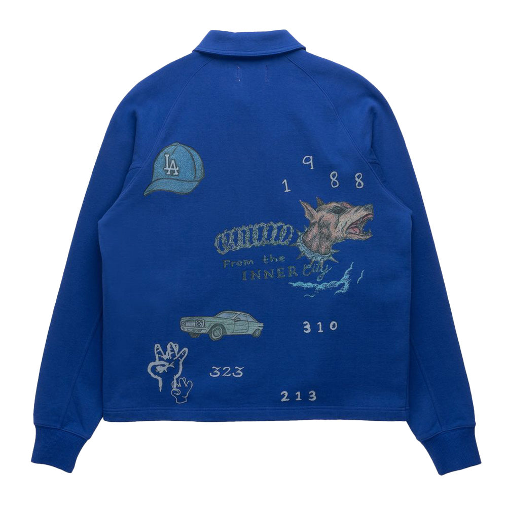 Honor the Gift All Over LA Fleece Coaches Jacket