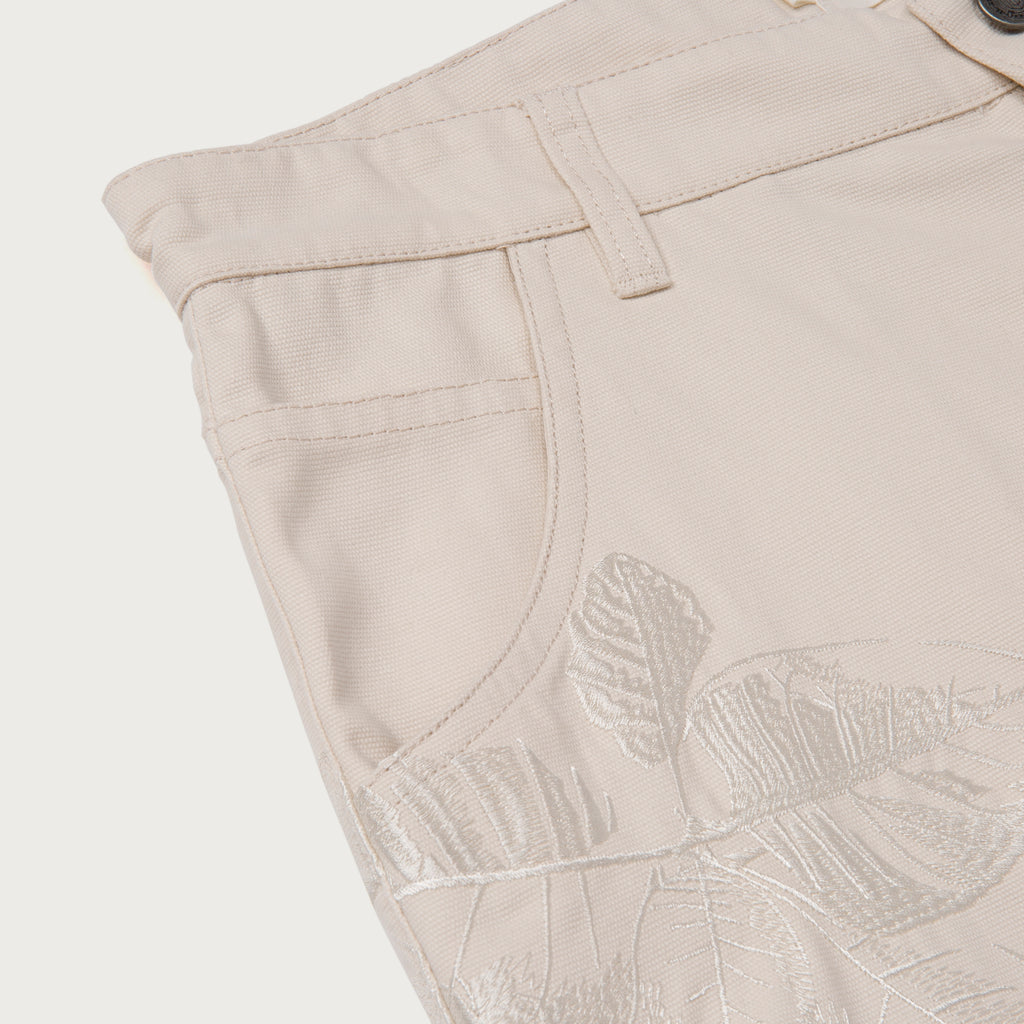 Honor The Gift Canvas Short - Cream