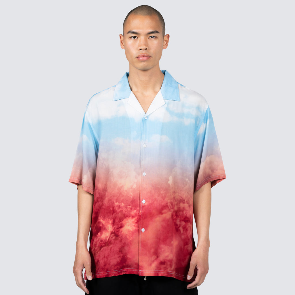 Pleasures Heaven and Hell SS Woven Button Down