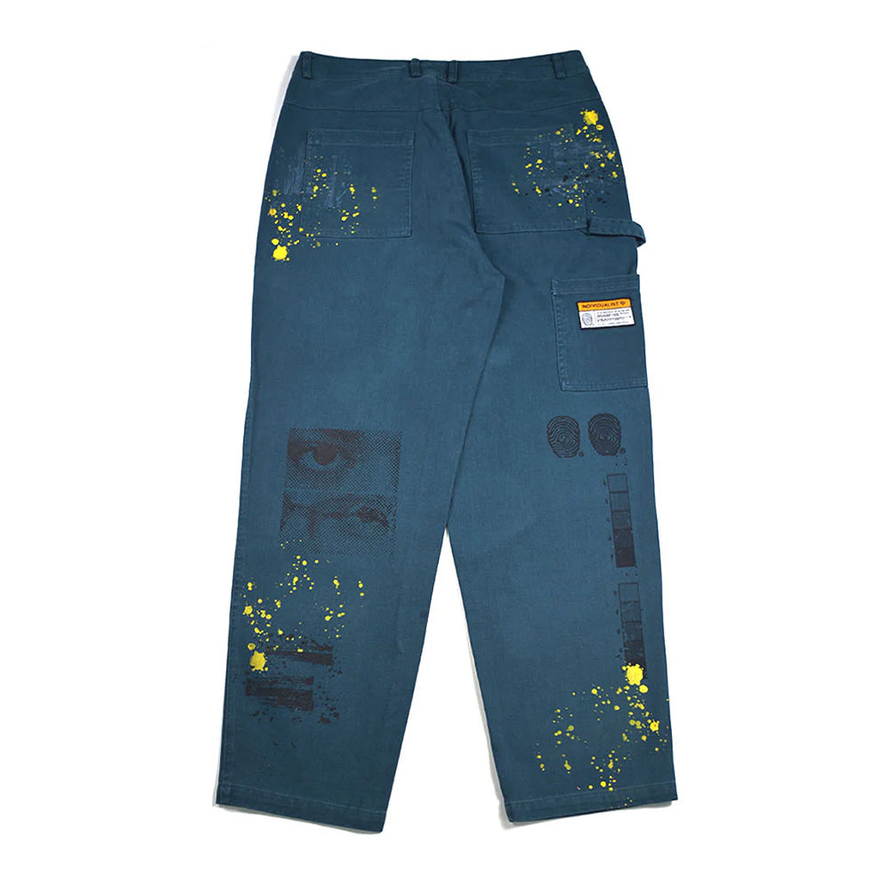 INDVLST Print House Work Pant