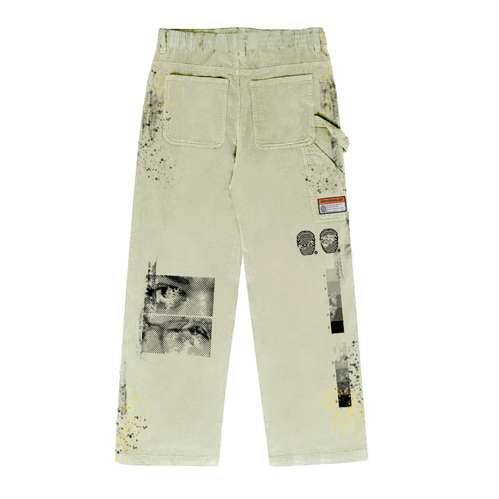 INDVLST Print House Work Pant