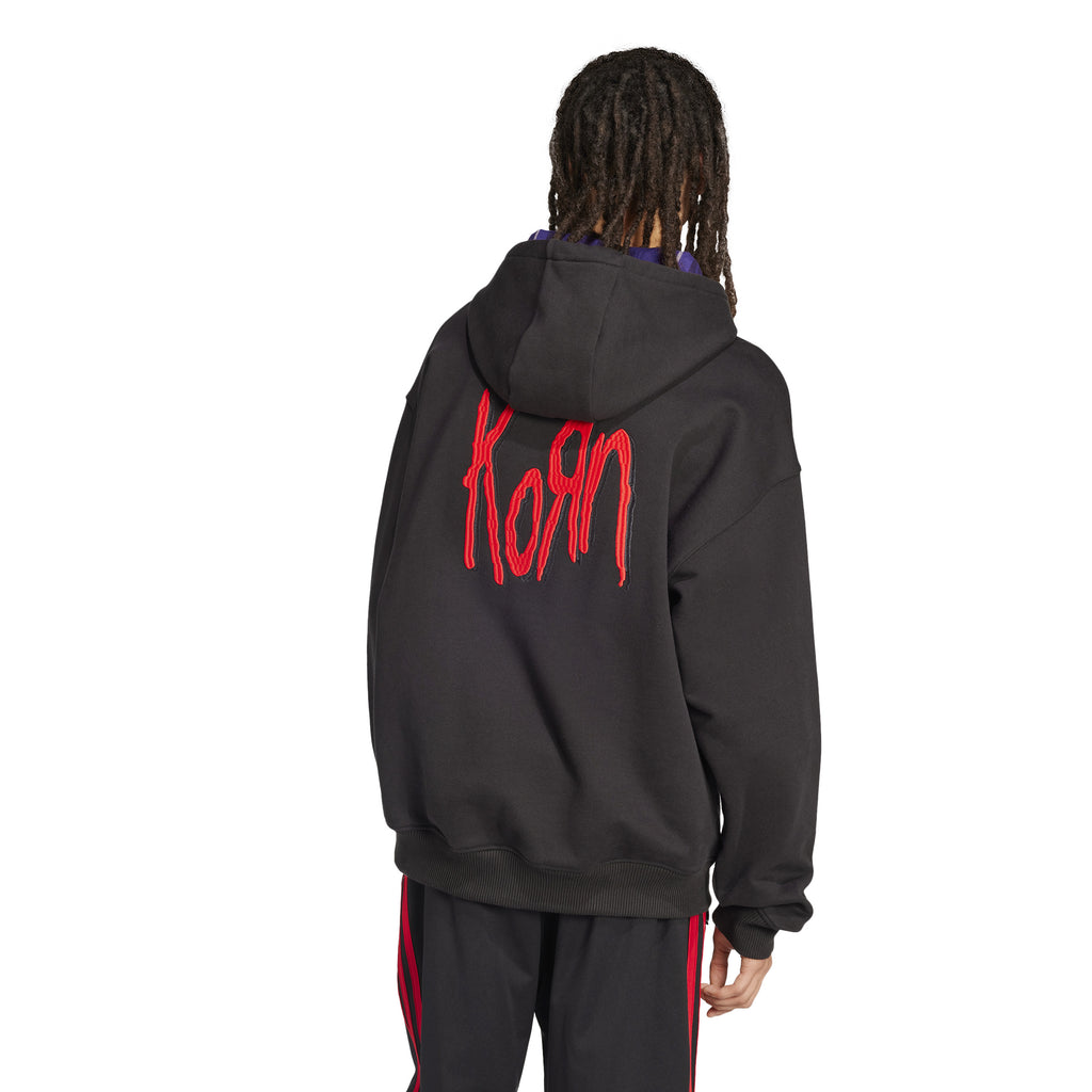 Korn X Adidas Originals 3 Stripes Pullover Hoodie