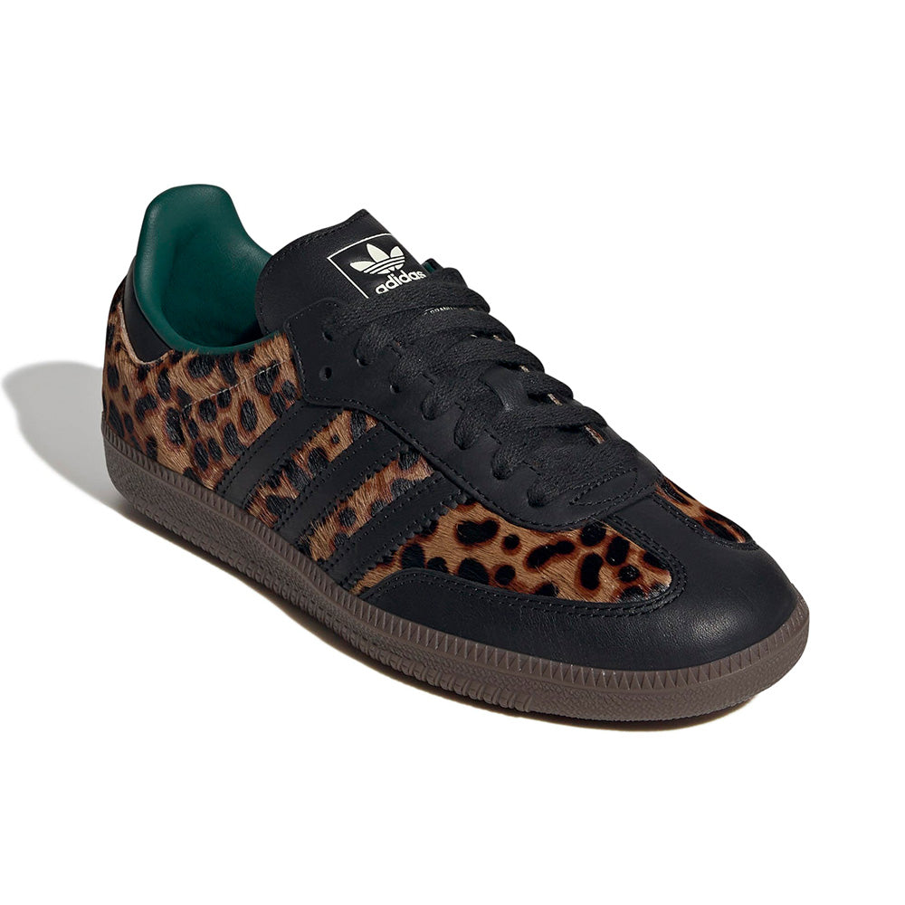 Adidas Women's SAMBA OG "Leopard Pony Hair"