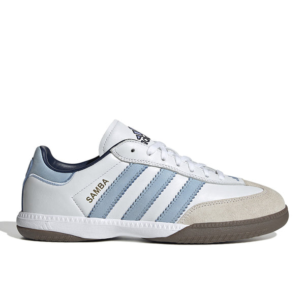 adidas gazelle silver green womens Adidas - Samba Millennium Sneaker in Core Black & White main image 1