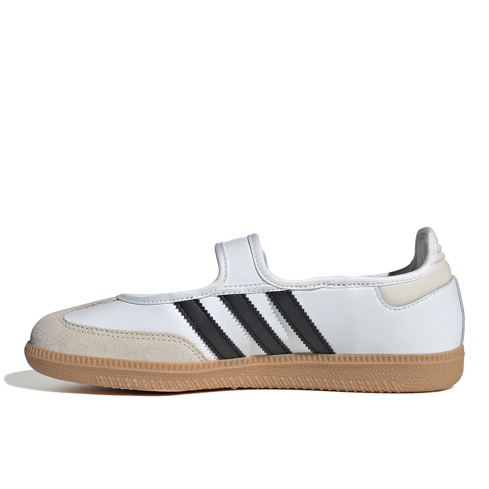 adidas Women's Samba Jane - White - 5 / White/Alumina/Black adidas Women's Samba Jane - White - 5 / White/Alumina/Black