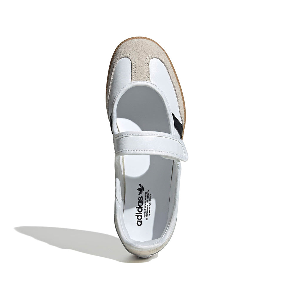 adidas Women's Samba Jane - White - 5 / White/Alumina/Black adidas Women's Samba Jane - White - 5 / White/Alumina/Black