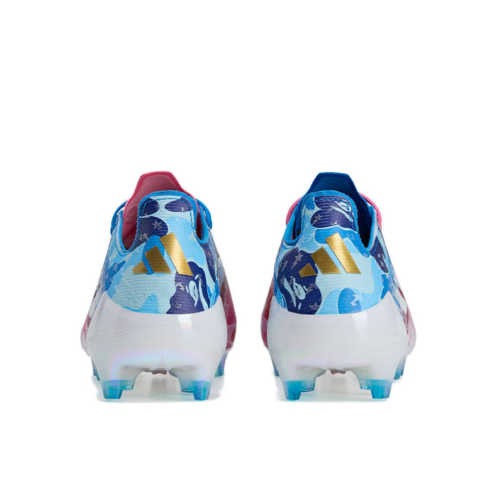 Bape X Adidas F50 Elite Firm Cleat - Pink Camo