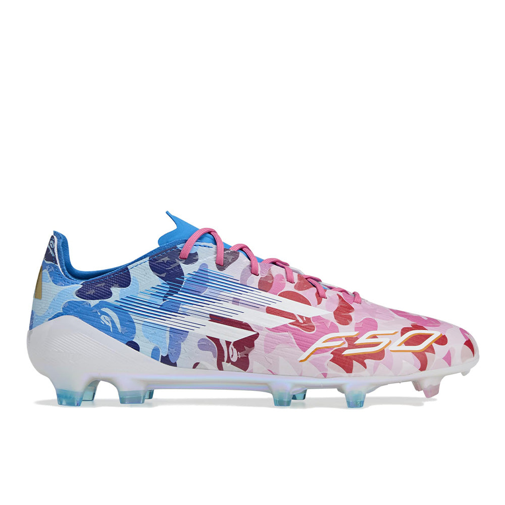 BAPE x adidas F50 Elite FG サッカーシューズ Bape X Adidas F50 Elite Firm Cleat - Pink Camo