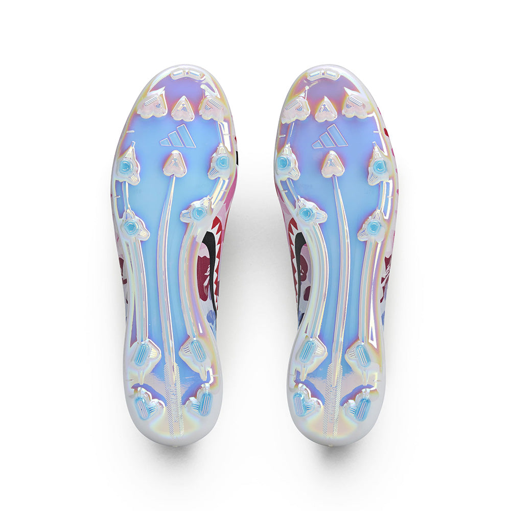 Bape X Adidas F50 Elite Firm Cleat - Pink Camo