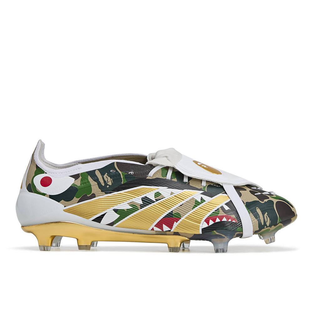 シューズ 25cm BAPE adidas Predator Elite FG CAMO Bape X Adidas Predator Elite Fold Over Tongue Firm Ground