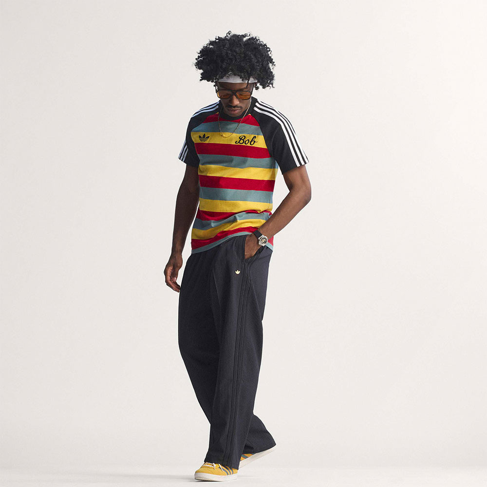 Bob Marley X Adidas Original Striped SS Tee