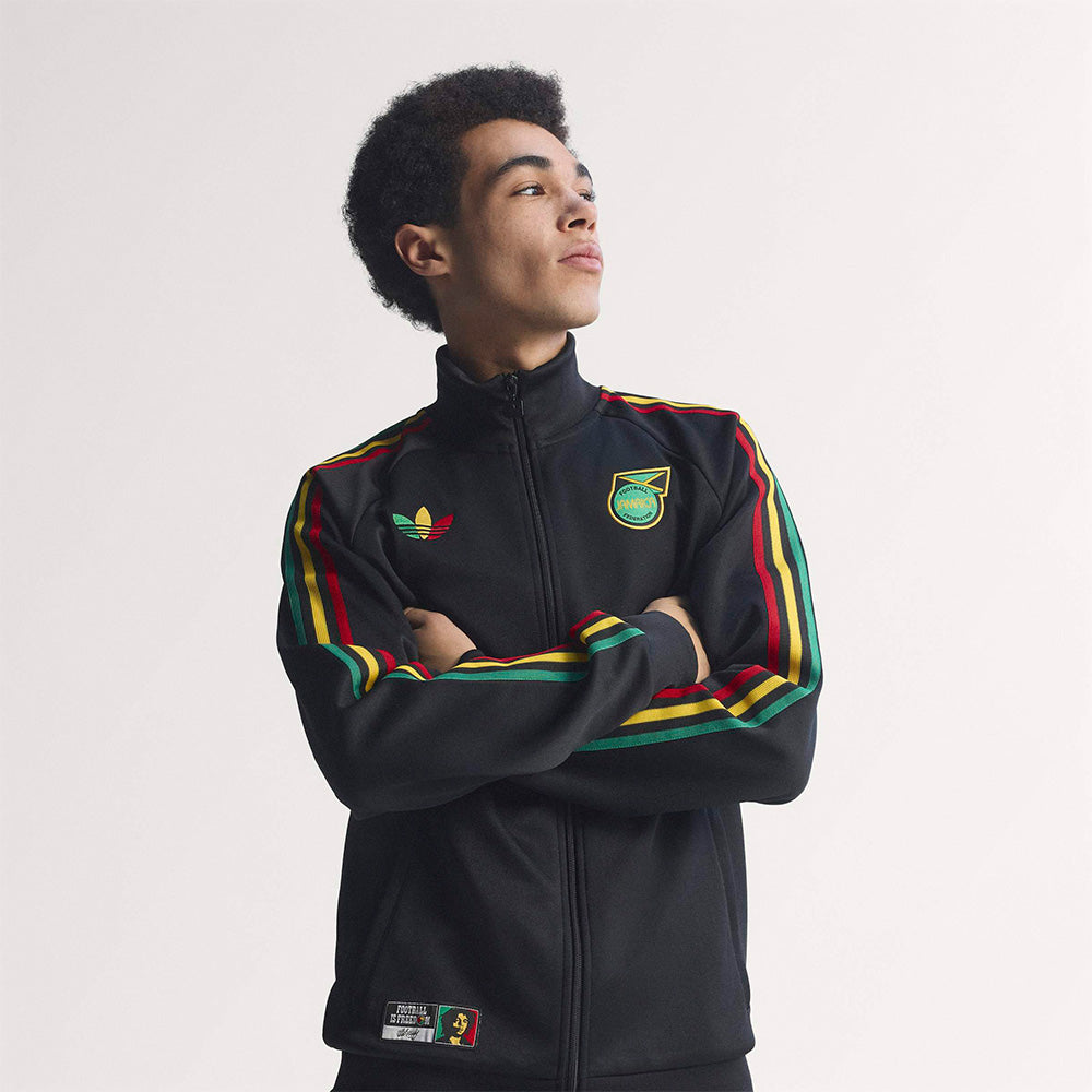 Jamaica FF X Bob Marley X Adidas Original Heritage Track Jacket