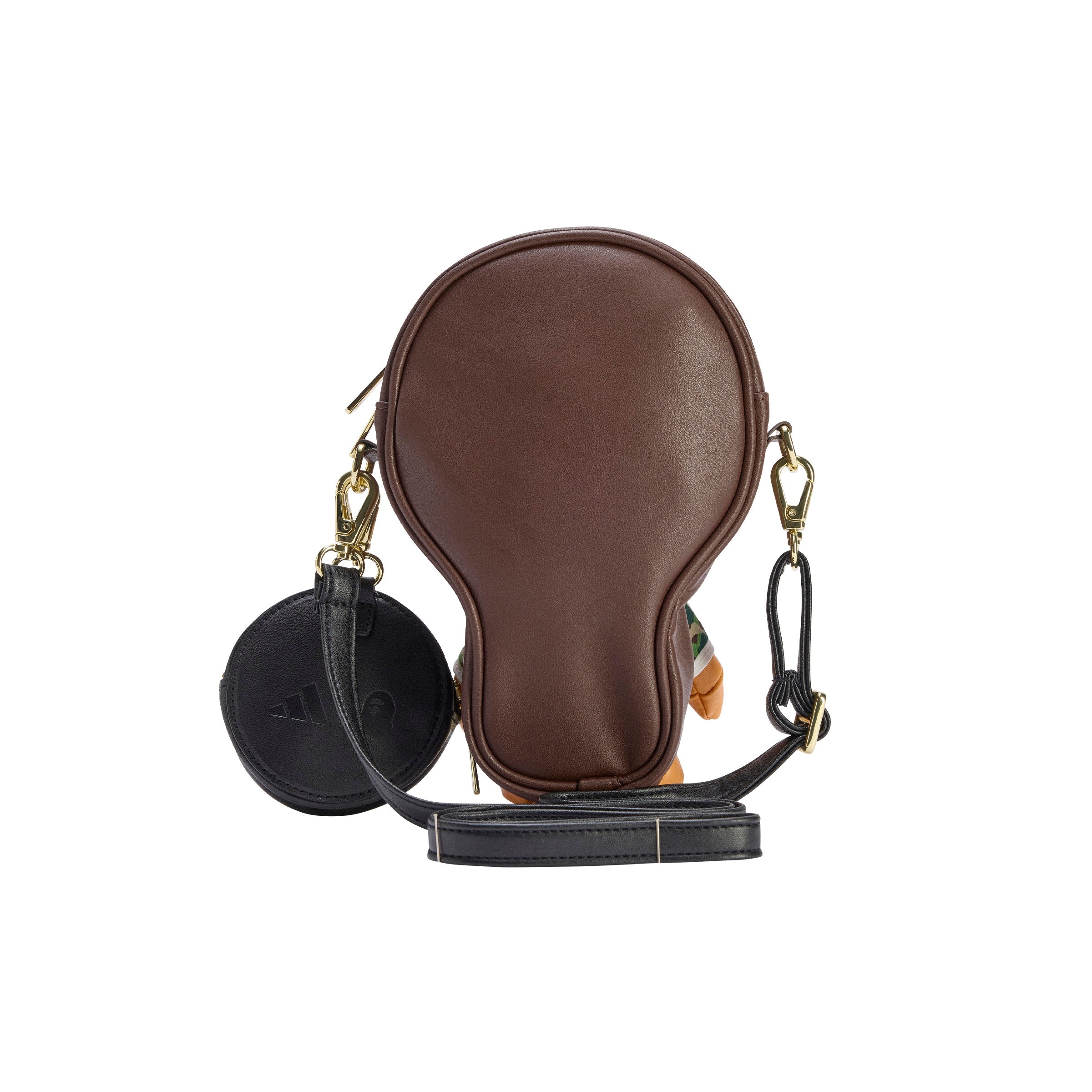 【 BAPE X ADIDAS 】BABY MILO BAG BAPE x adidas Baby Milo Shoulder Bag Brown Men's - FW25 - US