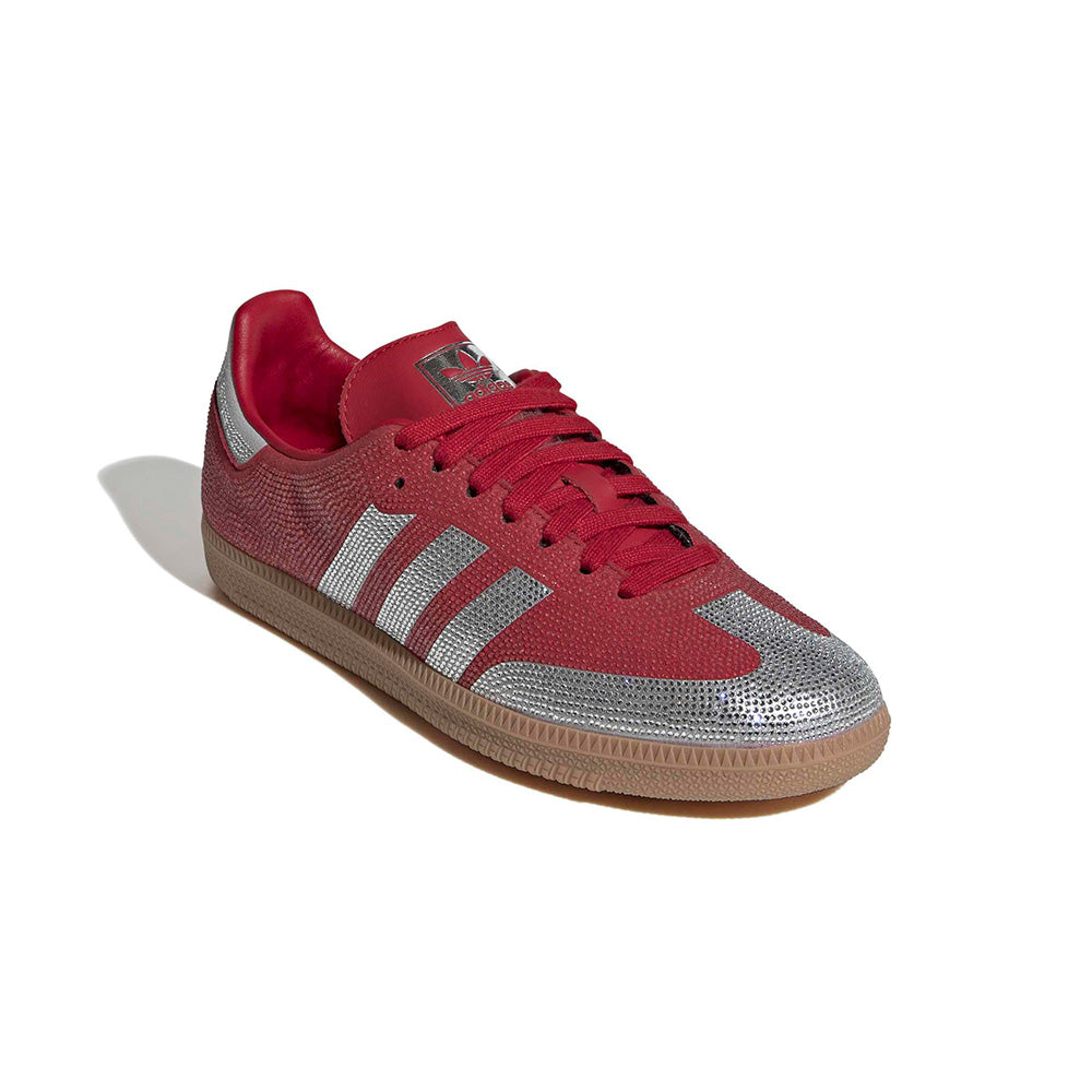 Adidas Women's Samba OG "Rhinestones" - Ruby Red