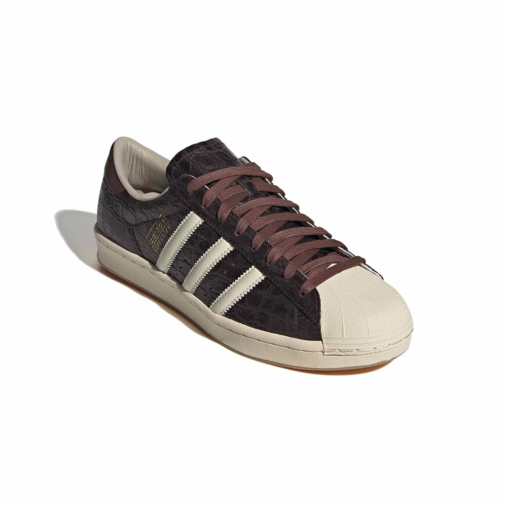 Adidas Superstar Vintage "Matte Croc" Aurora Coffee