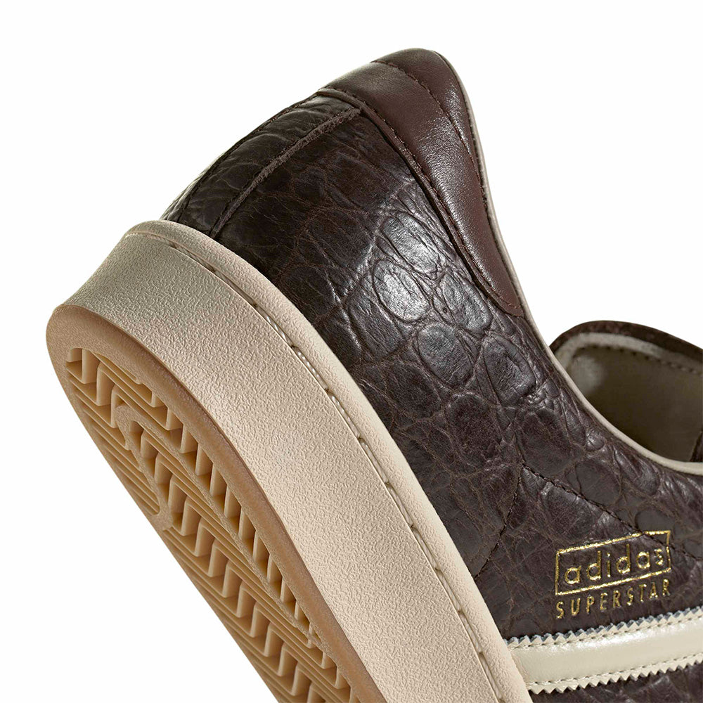 Adidas Superstar Vintage "Matte Croc" Aurora Coffee