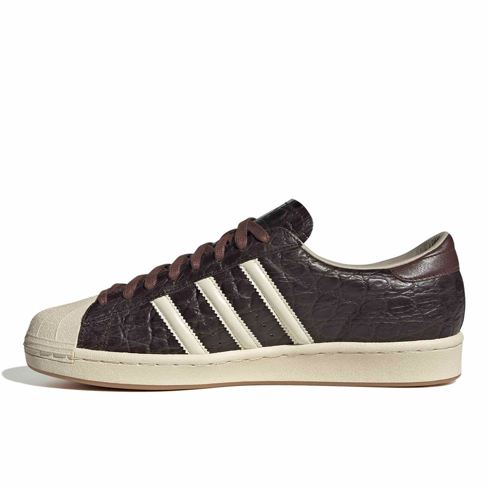 Adidas Superstar Vintage "Matte Croc" Aurora Coffee