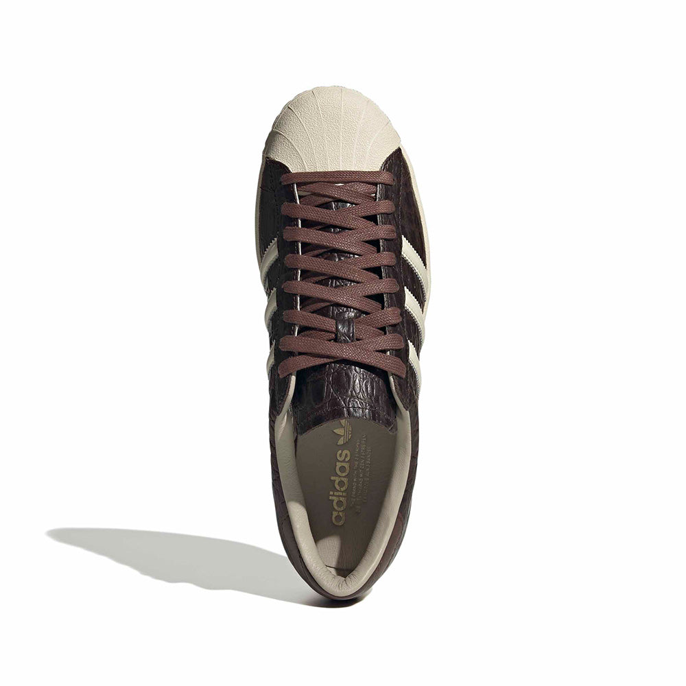 Adidas Superstar Vintage "Matte Croc" Aurora Coffee