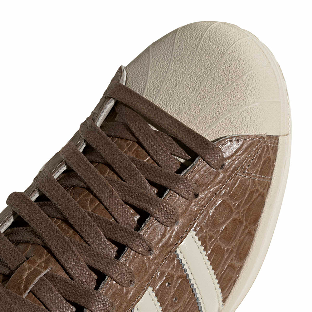 Adidas Superstar Vintage "Matte Croc" Chalk Brown