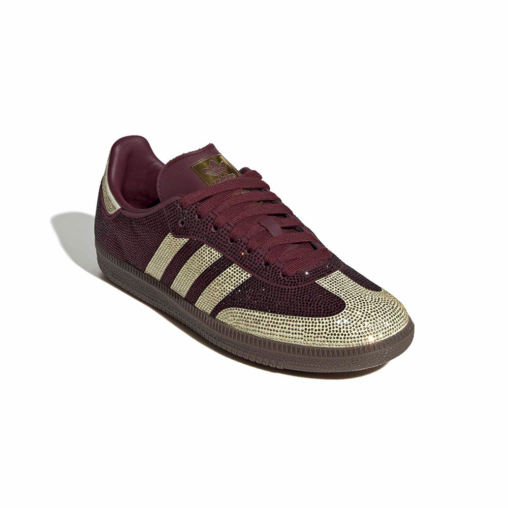 Adidas Women's Samba OG "Rhinestones" Maroon