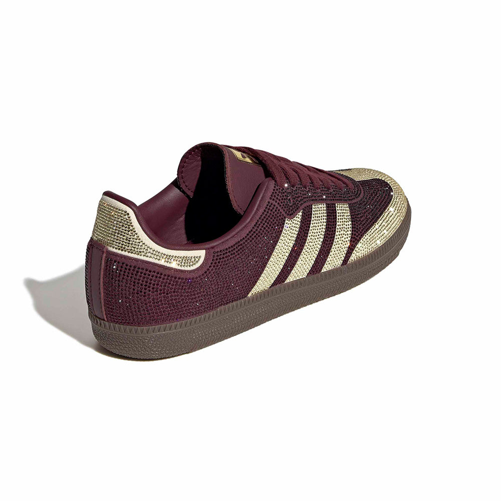 Adidas Women's Samba OG "Rhinestones" Maroon