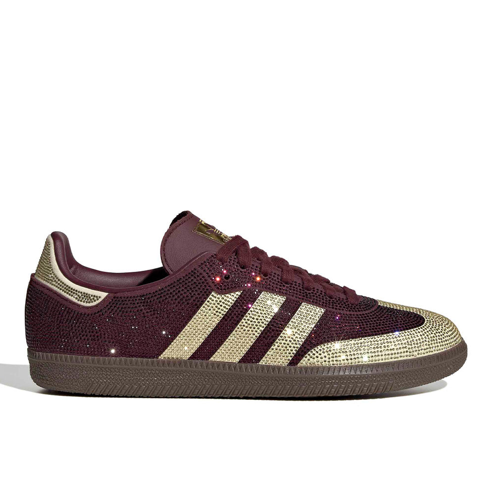 Adidas Women's Samba OG "Rhinestones" Maroon