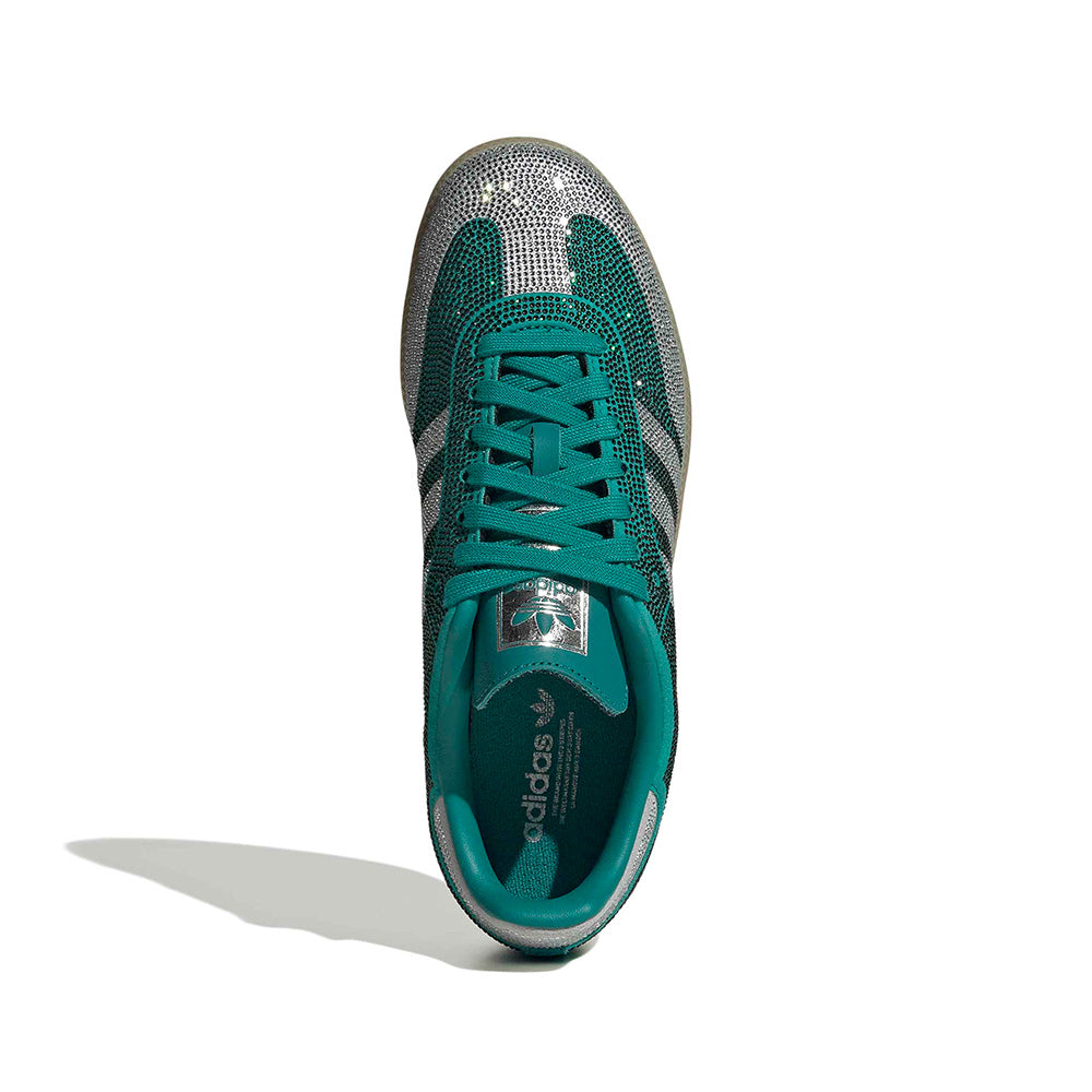 Adidas Women's Samba OG "Rhinestones" - Emerald Green
