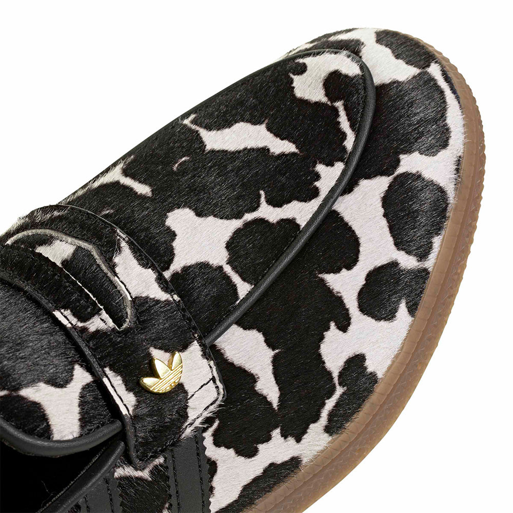 Adidas Women's Handball Spezial Loafer "Pony Hair" Cow Print