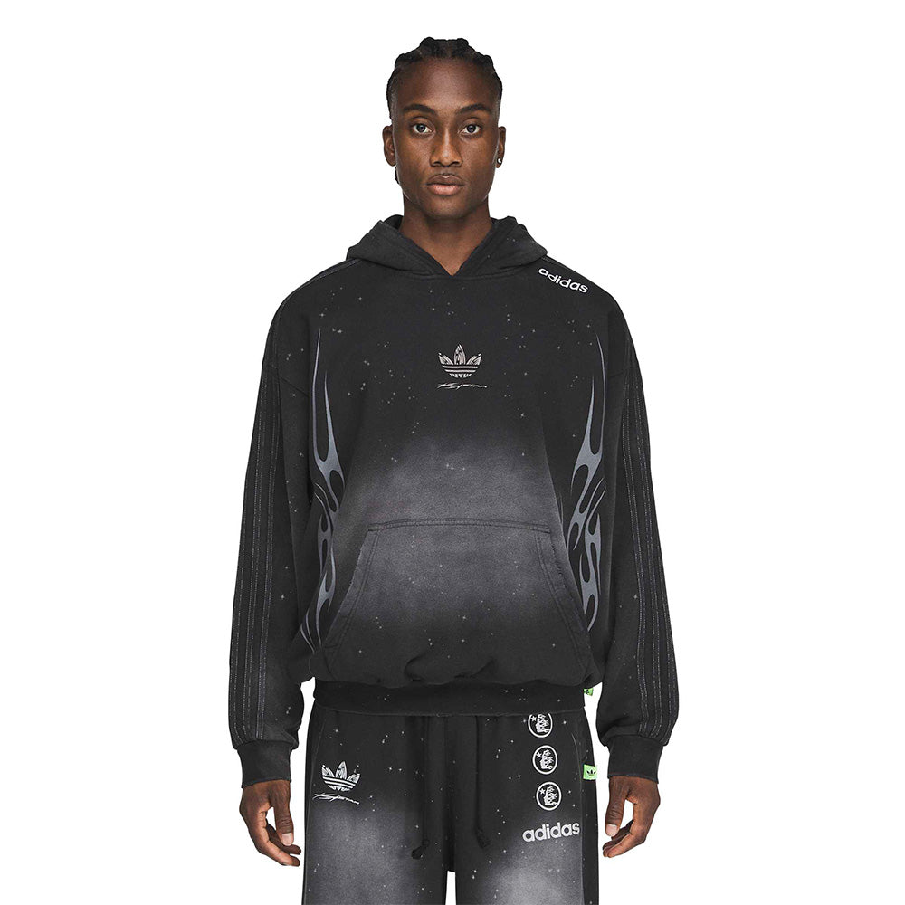 Hellstar X Adidas Loose Fit Pullover Hoodie