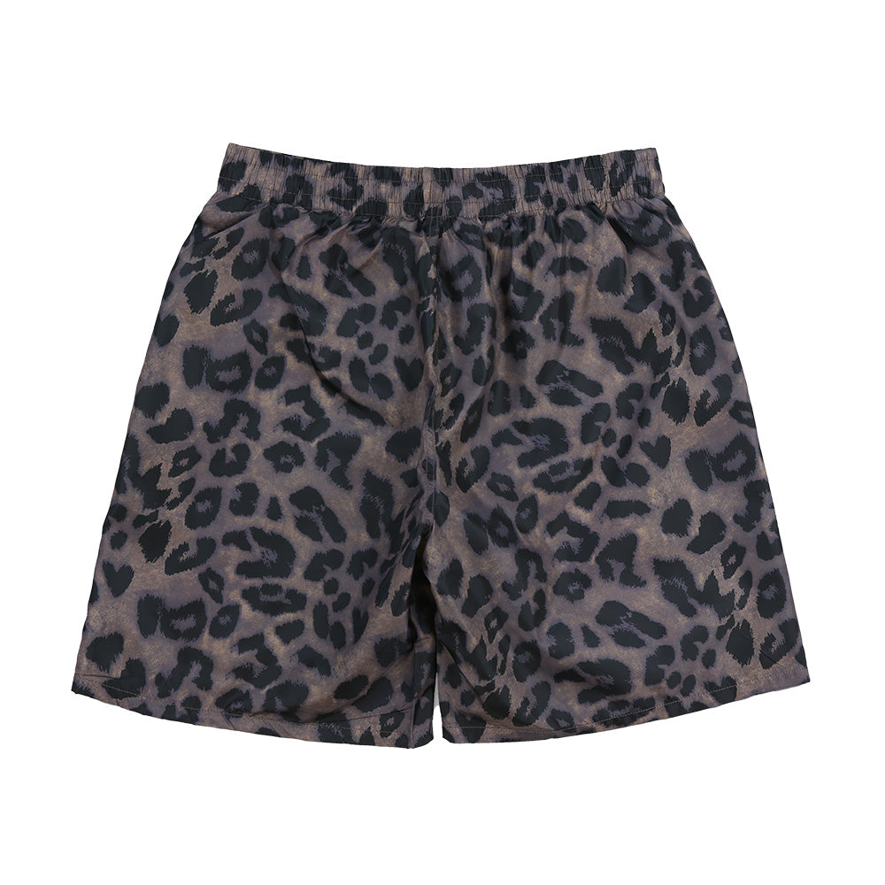 Pleasures Leopard Shorts - Brown