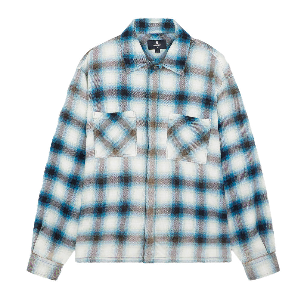 Represent Sun Bleached LS Flannel – Fresh Rags FL