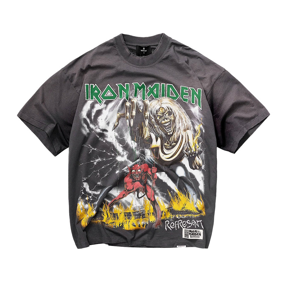 Iron Maiden X Represent Number Of Beast SS Tee