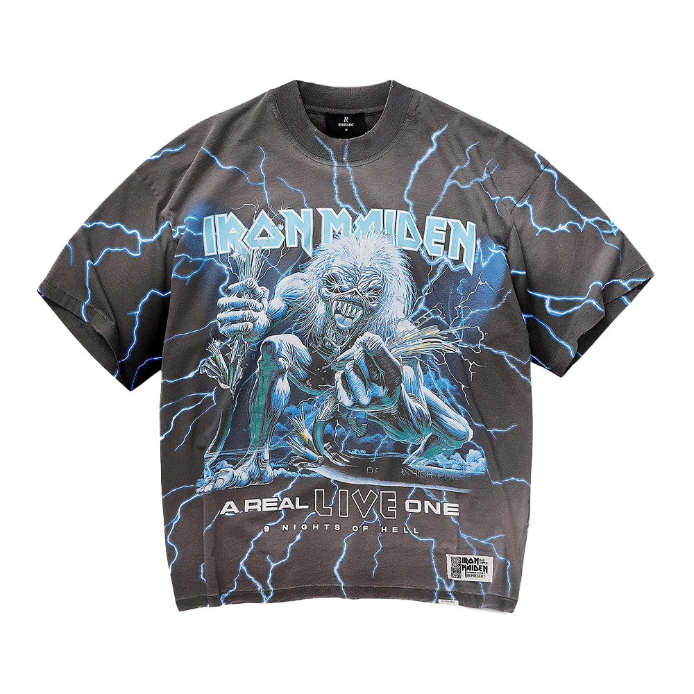 Iron Maiden X Represent A Real Live One SS Tee