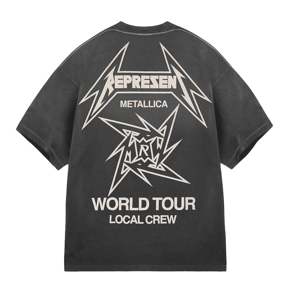 Metallica X Represent Local Crew 40th Anniversary SS Tee