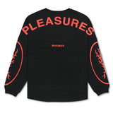 Pleasures   Maximize Jersey  Black  P23W040-BLACK