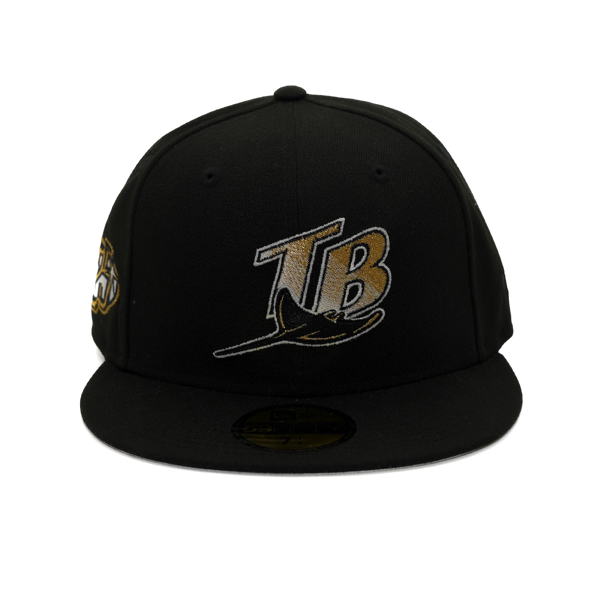 New Era 5950 Tampa Bay Rays "25 Seasons" Metallic Gold Fitted - FRSH Exclusive