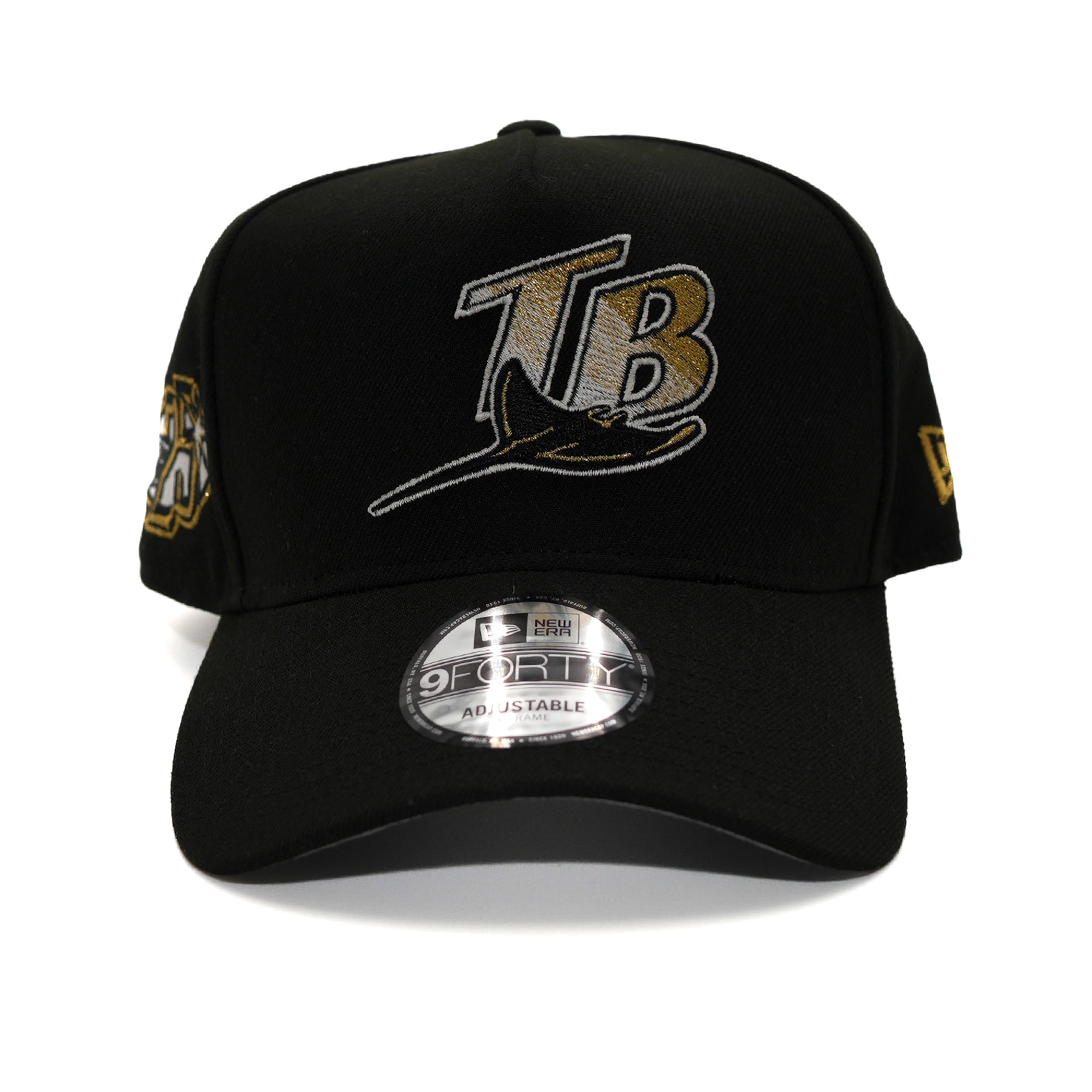 New Era 940 A-Frame Tampa Bay Rays "25 Seasons" Metallic Gold Snapback - FRSH Exclusive