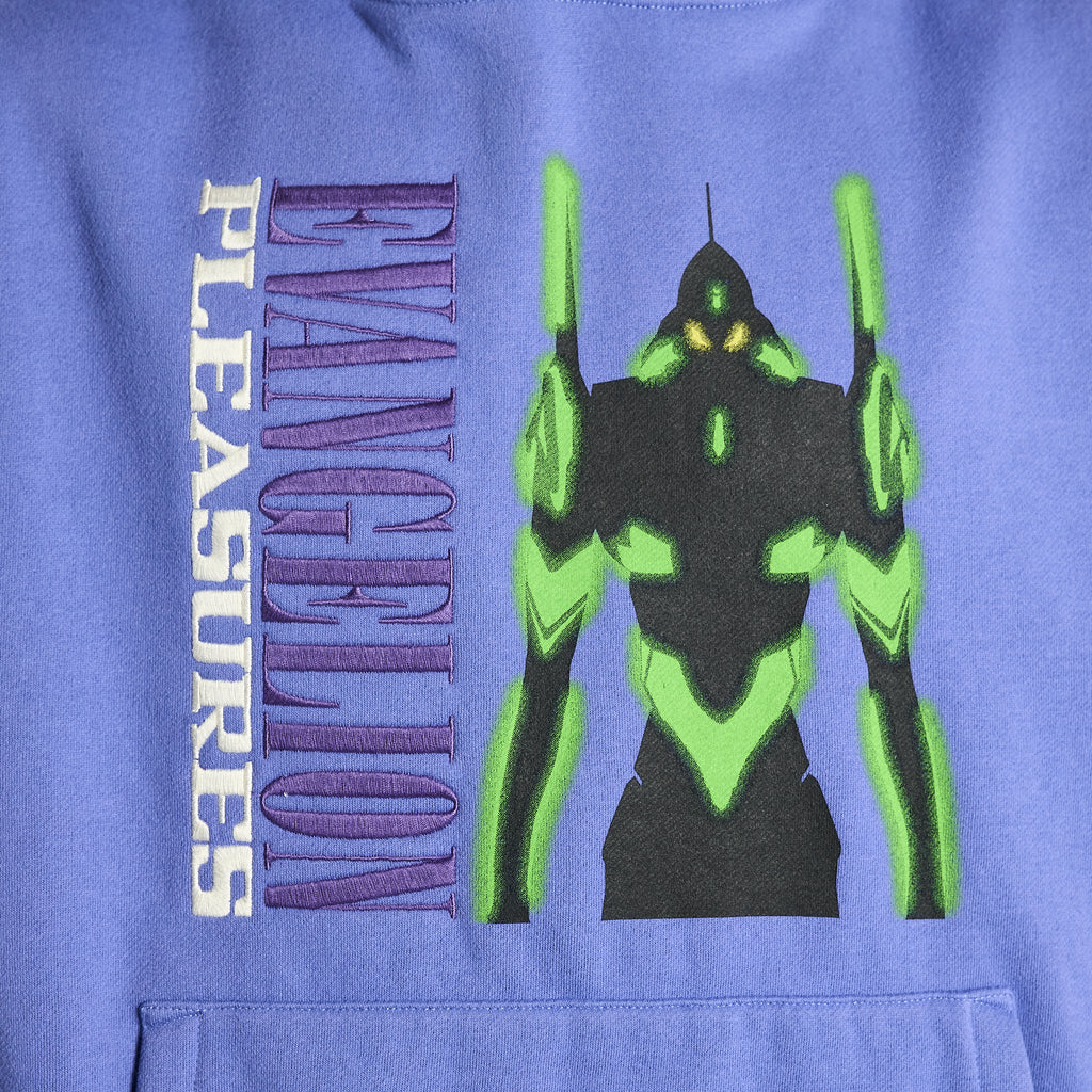 Evangelion X Pleasures Multipurpose Pullover Hoodie