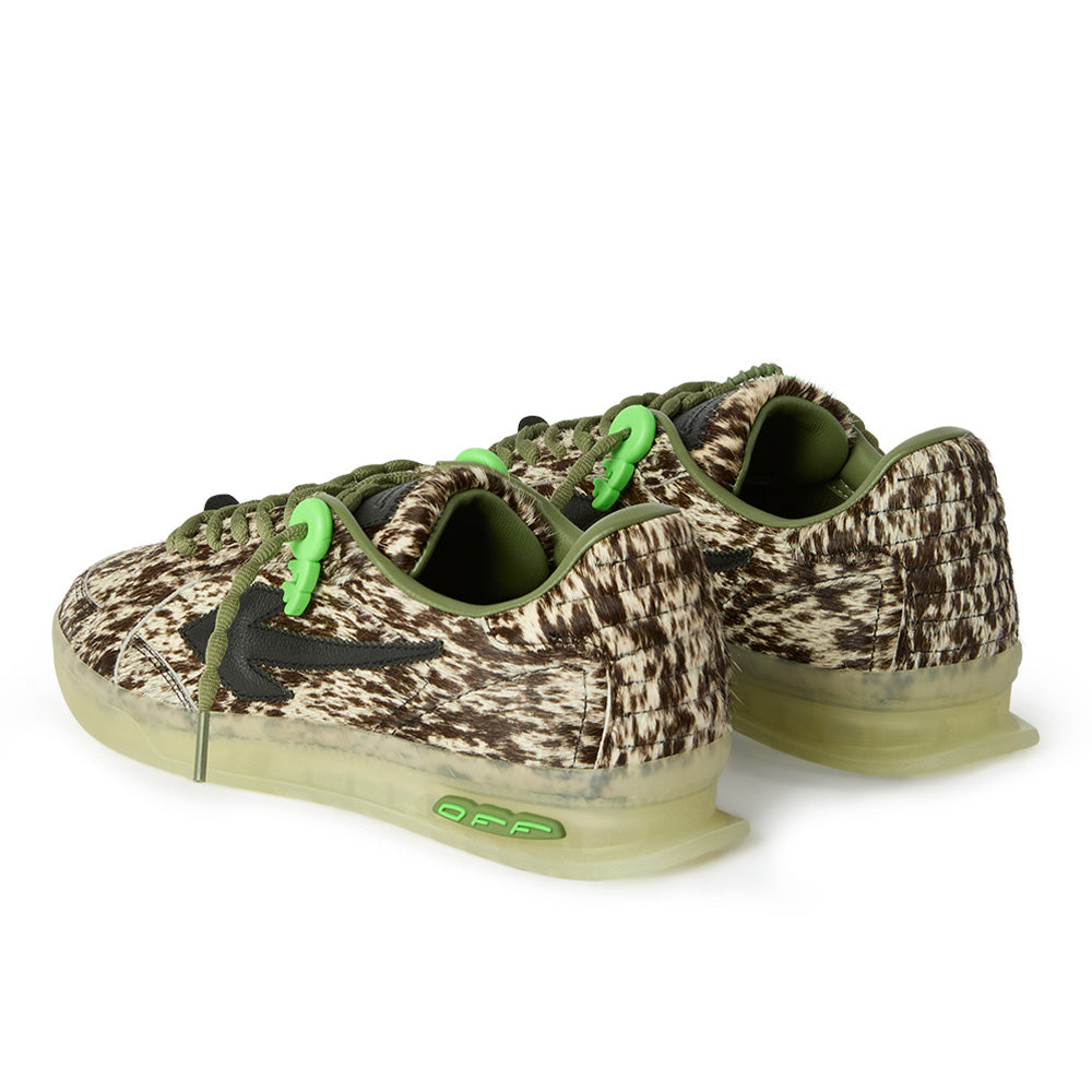 Off White "End Of Play" Animalier Pony Hair - Snow Leopard