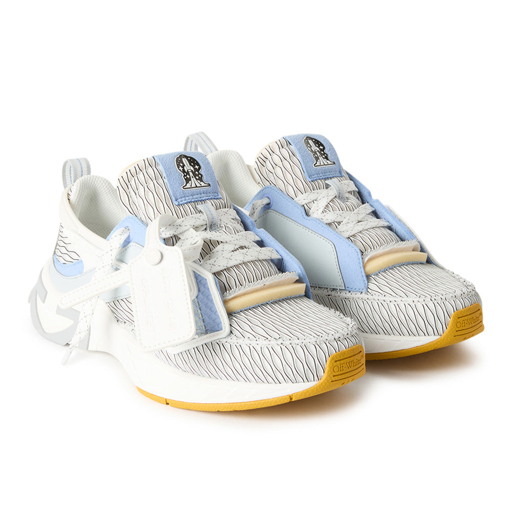 Off White Space Memo - Light Blue