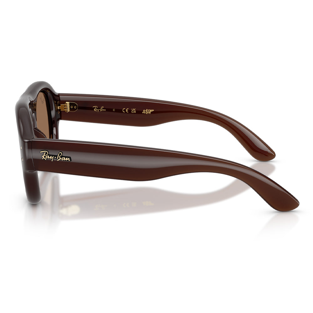 A$AP Rocky x Ray-Ban Aviator Puffer - Transparent Brown/Dark Down