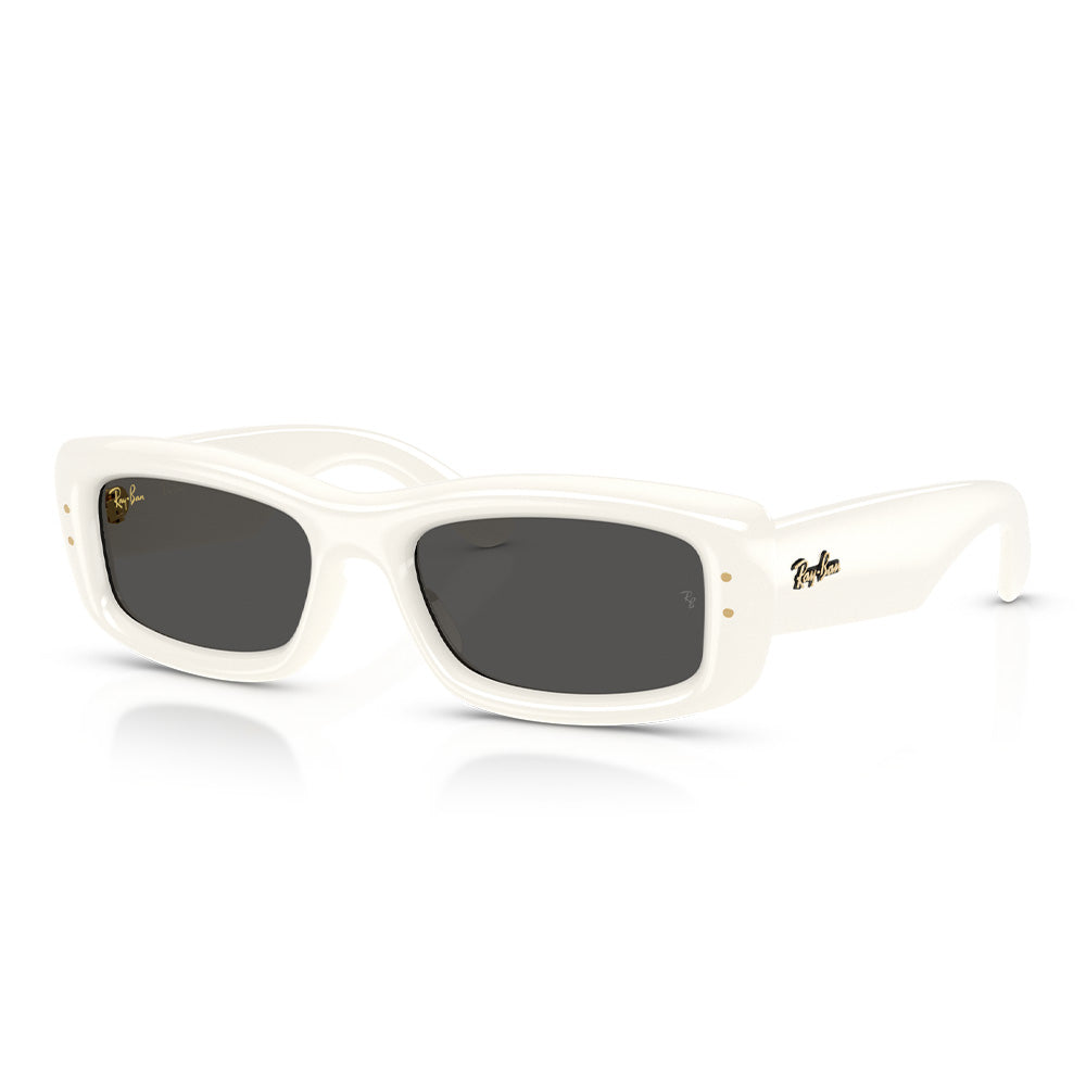 A$AP Rocky x Ray-Ban KILIANE Puffer - Full Cream/Dark Grey Lense
