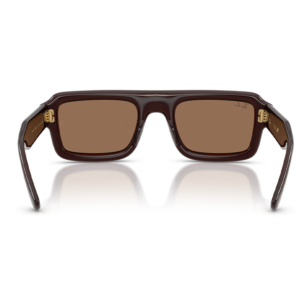 A$AP Rocky x Ray-Ban Flacko Puffer - Transparent Brown/Dark Brown
