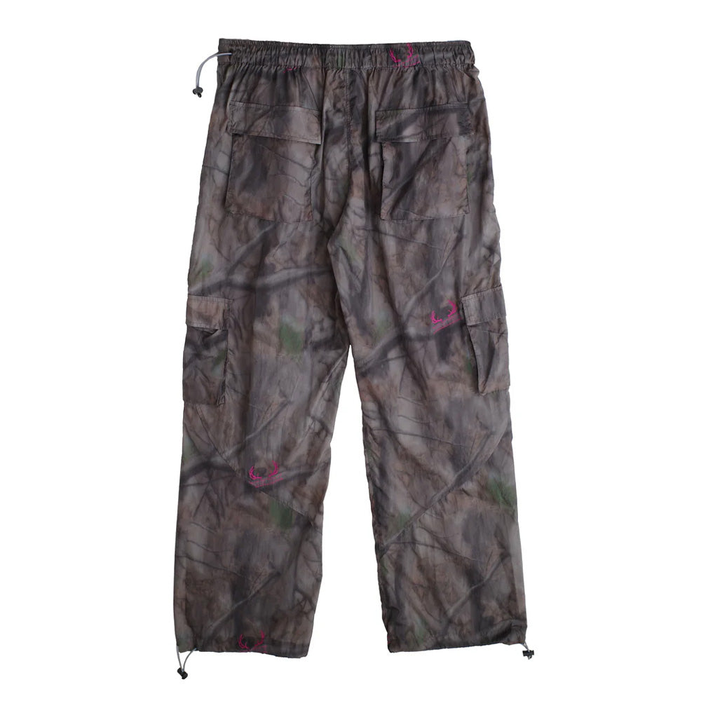 Jungles Airbrushed Tree Camo Nylon Cargo Pant