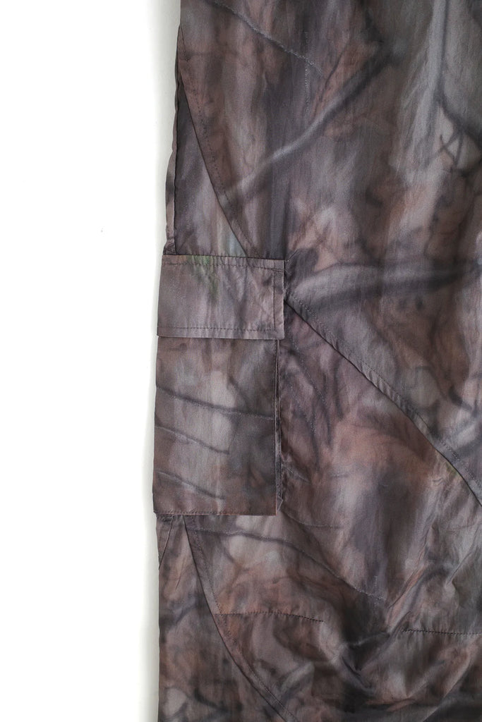 Jungles Airbrushed Tree Camo Nylon Cargo Pant