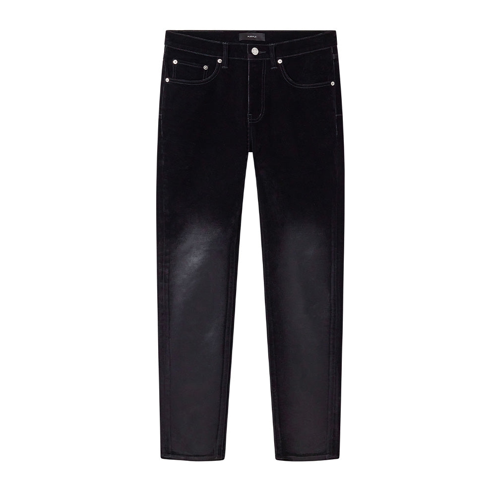 Purple Flock Dipped "Black" - Skinny Fit