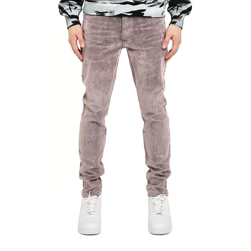 Purple Flock Dipped "Purple" - Skinny Fit